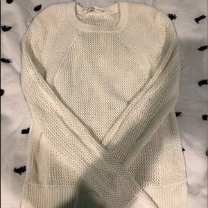 Cream Athleta sweater